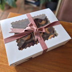 Profiteroles with chocolate ganache